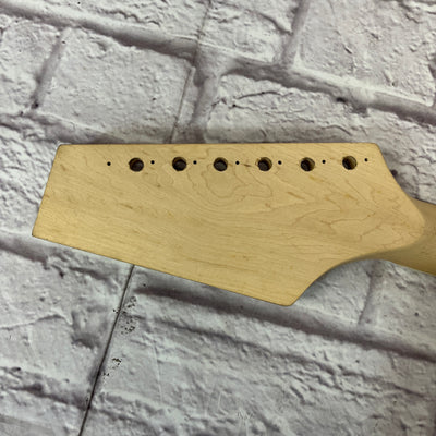 Design your Own Headstock 22 Fret with Bound Rosewood Fretboard Guitar Neck w/ Top Nut