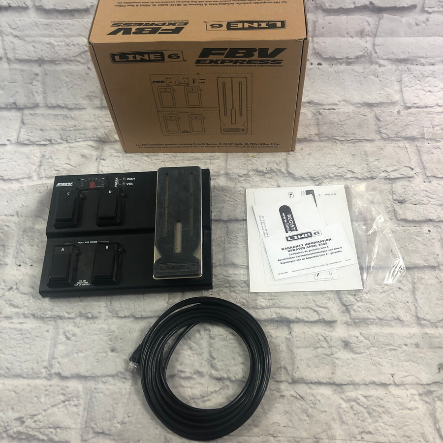 Line 6 FBV Express Foot Switch