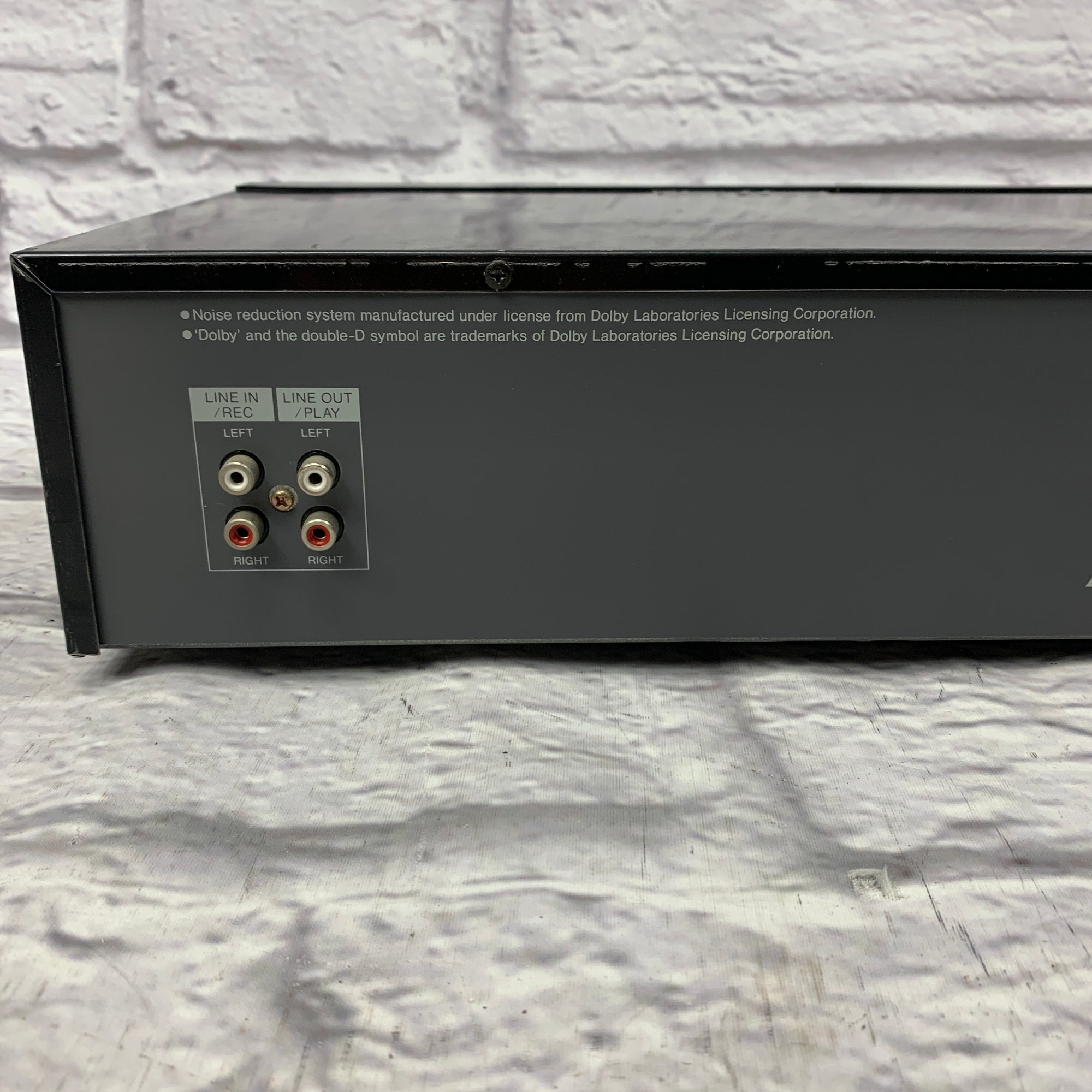 1989 Aiwa AD-WX180 Dual Well Cassette Player