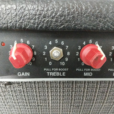 Red Knob Fender Twin 2X12 Two Channel Amplifier