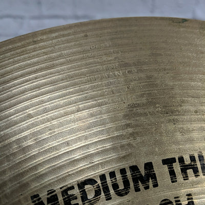 Zildjian 16 Avedis Medium Thin Crash Cymbal