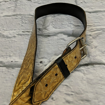 Levy's PM28HM Belt Buckle Gold Strap