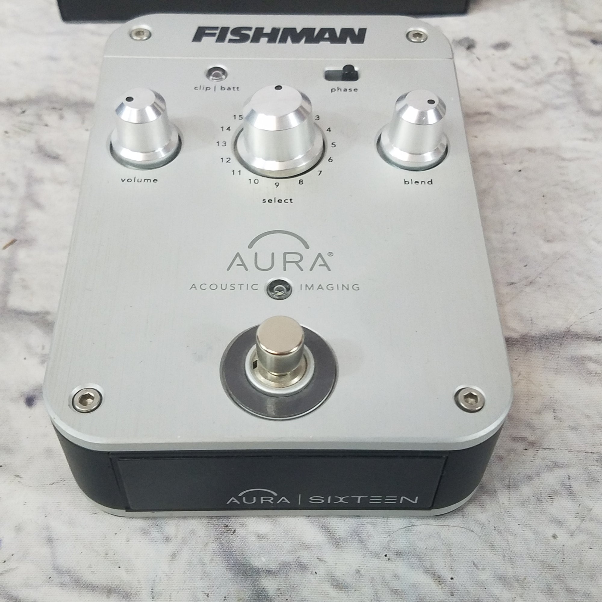 fishman aura nylon pedal Fishman Aura Sixteen Acoustic Imaging Pedal