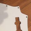 Bass Pickguard White (Single Pickup Slot)