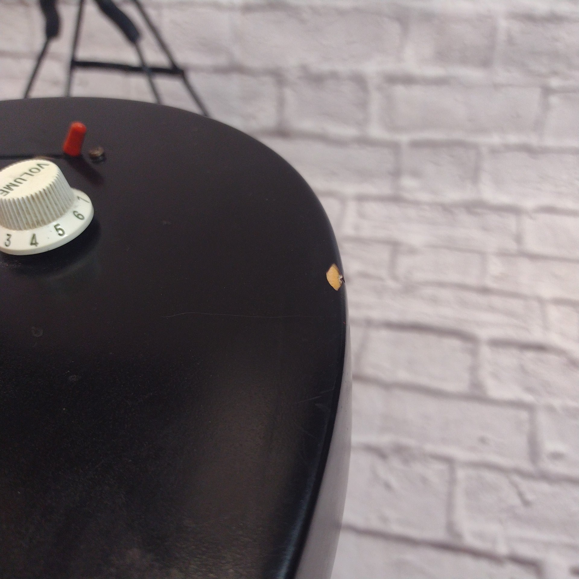 Unknown Teardrop Electric Guitar with Lyon Neck