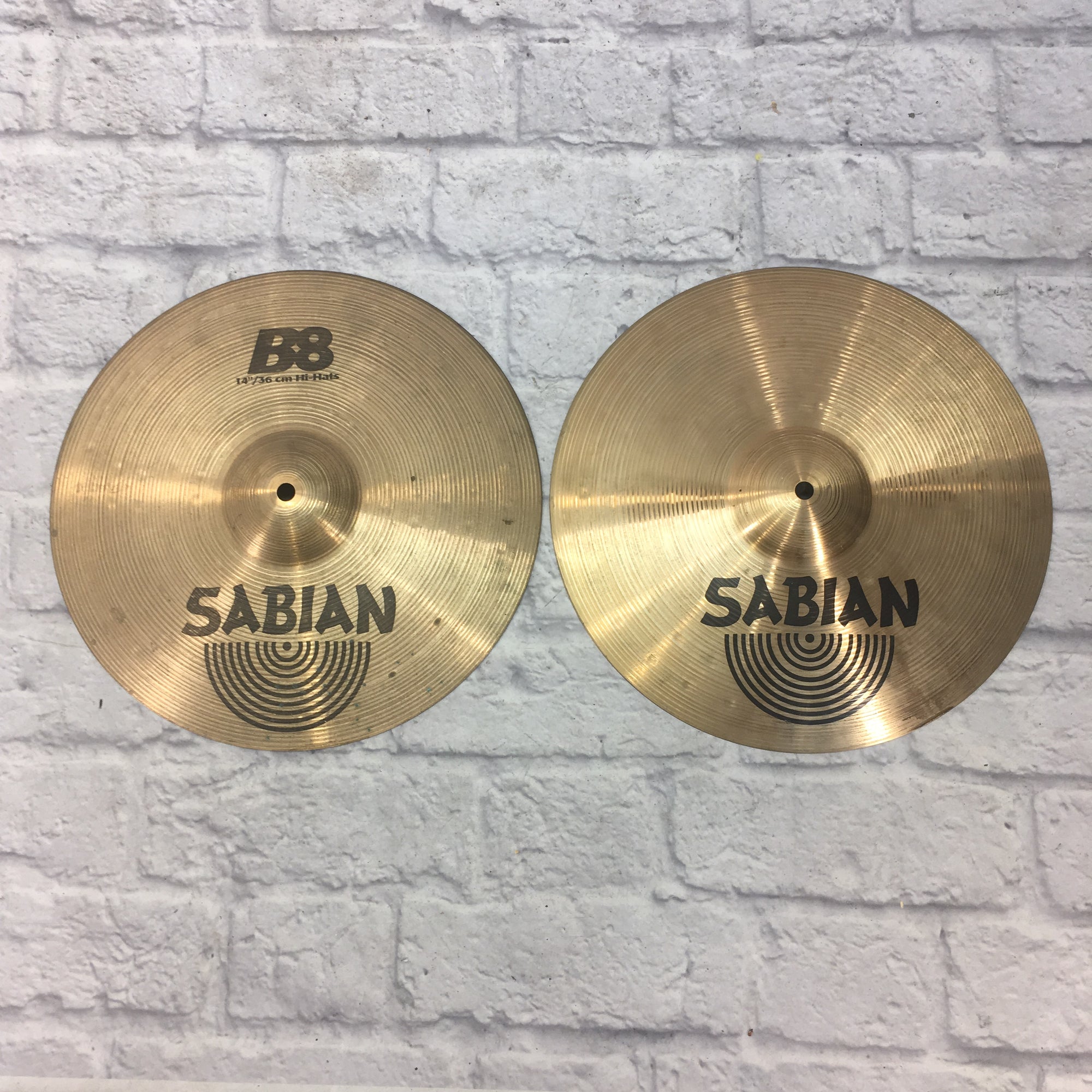 Sabian B8 Hi Hat Cymbals