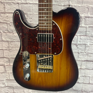 G&L ASAT Classic Tribute Series Left Handed Sunburst Electric Guitar