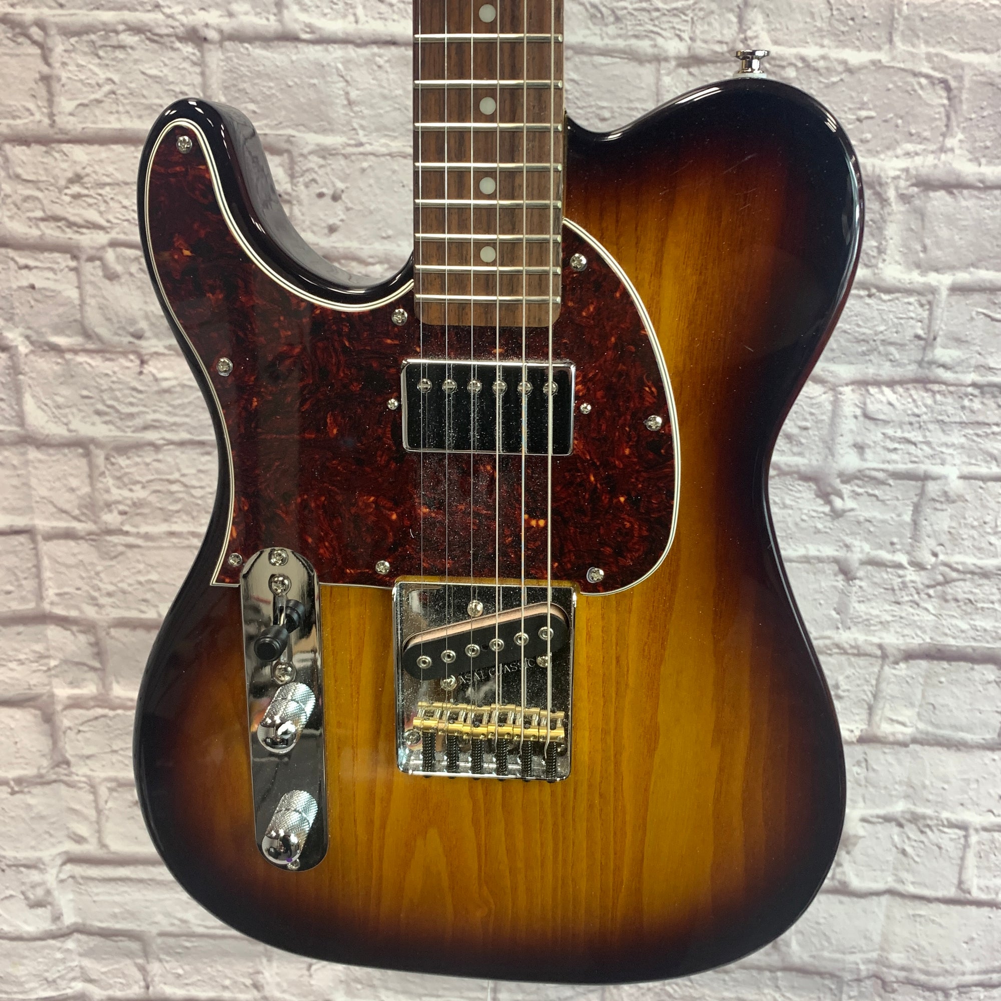 G&L ASAT Classic Tribute Series Left Handed Sunburst Electric