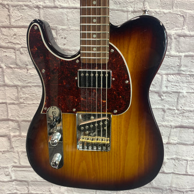 G&L ASAT Classic Tribute Series Left Handed Sunburst Electric Guitar