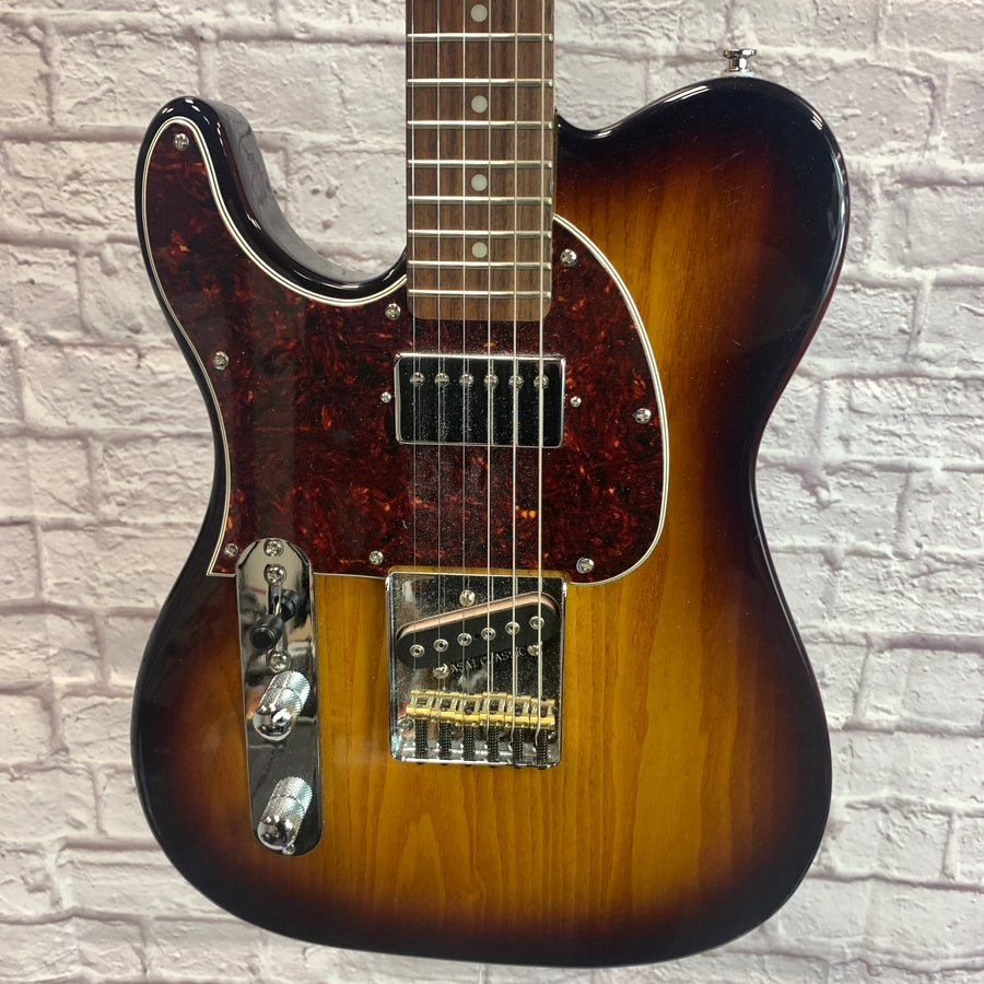 G&L ASAT Classic Tribute Series Left Handed Sunburst Electric Guitar