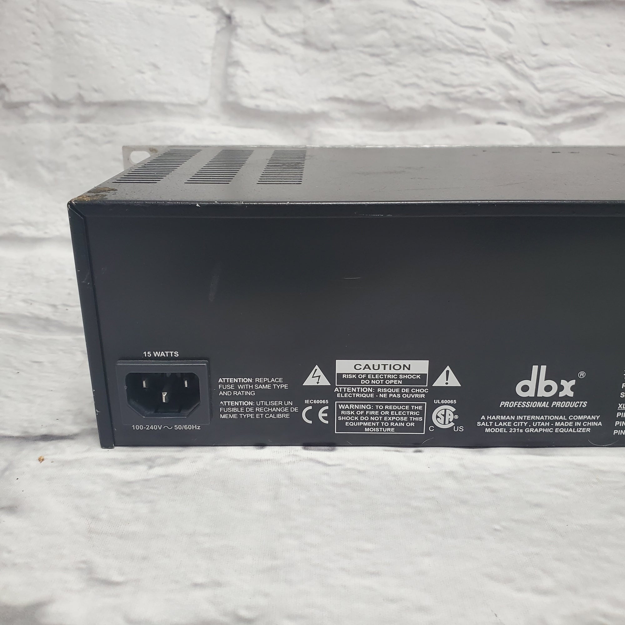DBX 231s Rack EQ