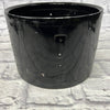 Unknown Black Lacquer 13x9 Rack Tom Snare Conversion AS IS