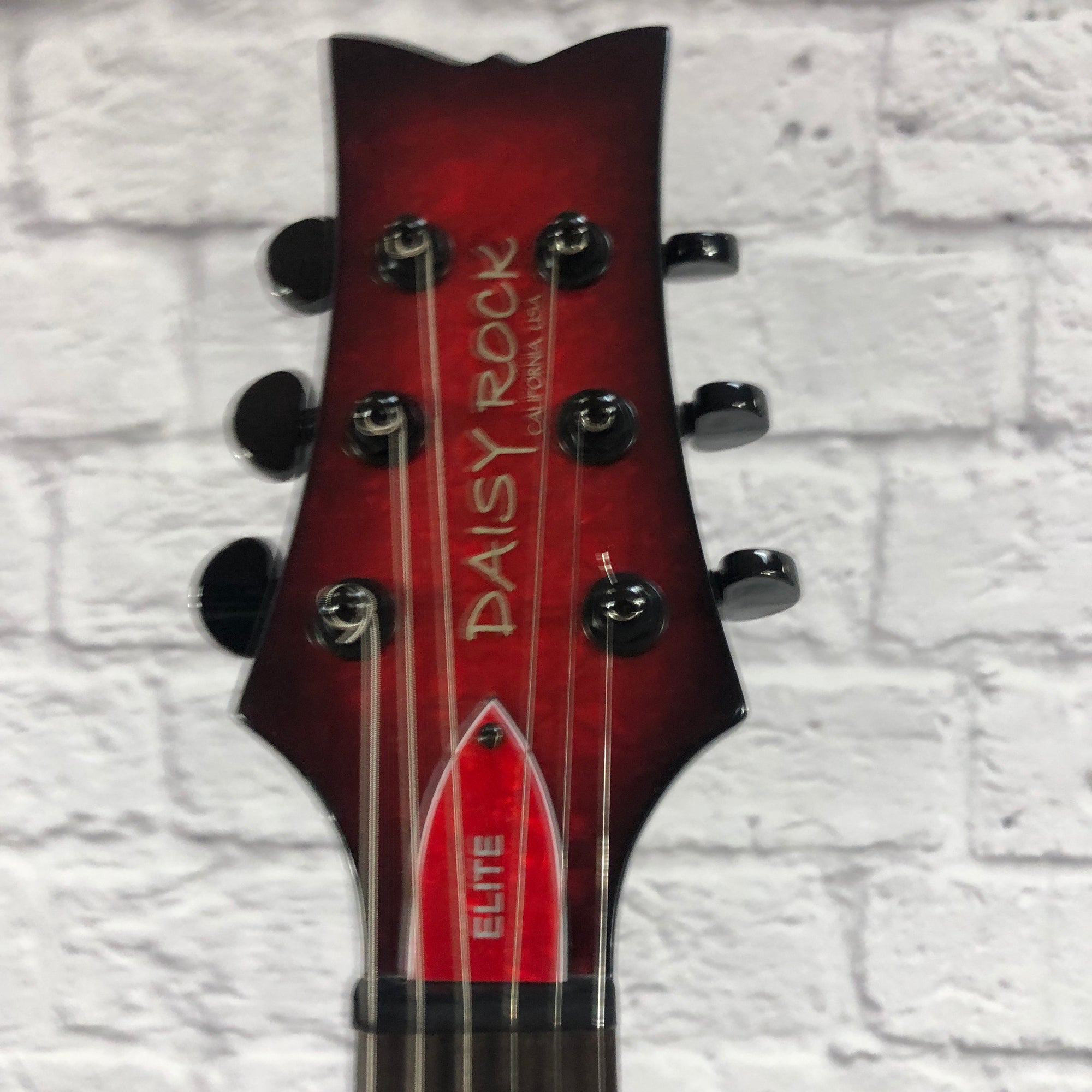 Daisy Rock Elite Red Rocker Solid Body Electric Guitar - Evolution 
