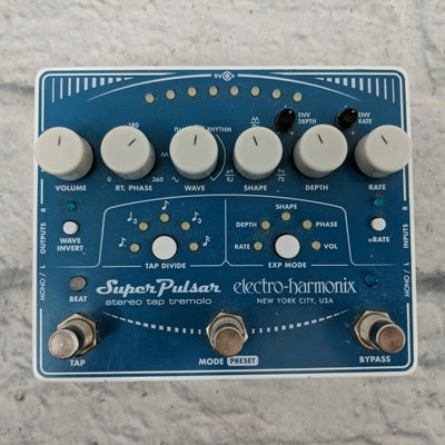 Electro Harmonix Super Pulsar Tremolo Pedal