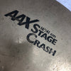 Sabian 16in AAX Stage Crash Bell Cracks