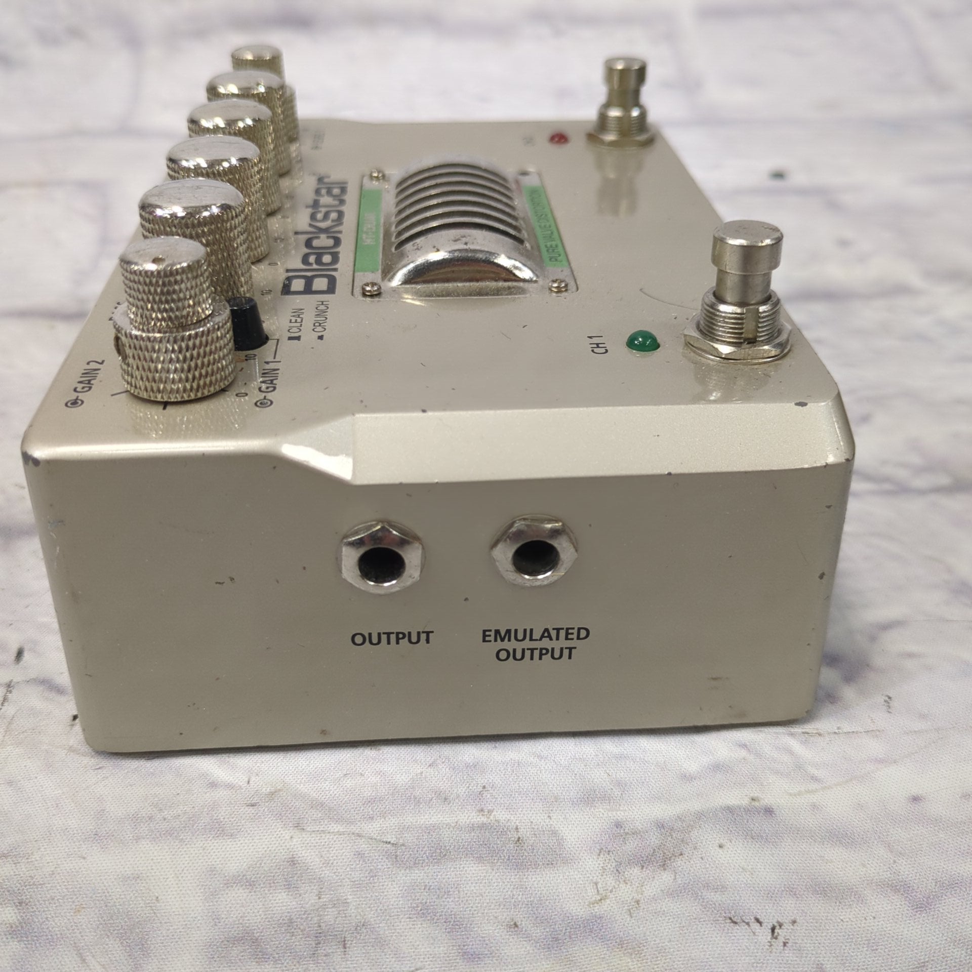 blackstar tube pedal Blackstar HT-Dual Tube Distortion Pedal NO POWER SUPPLY