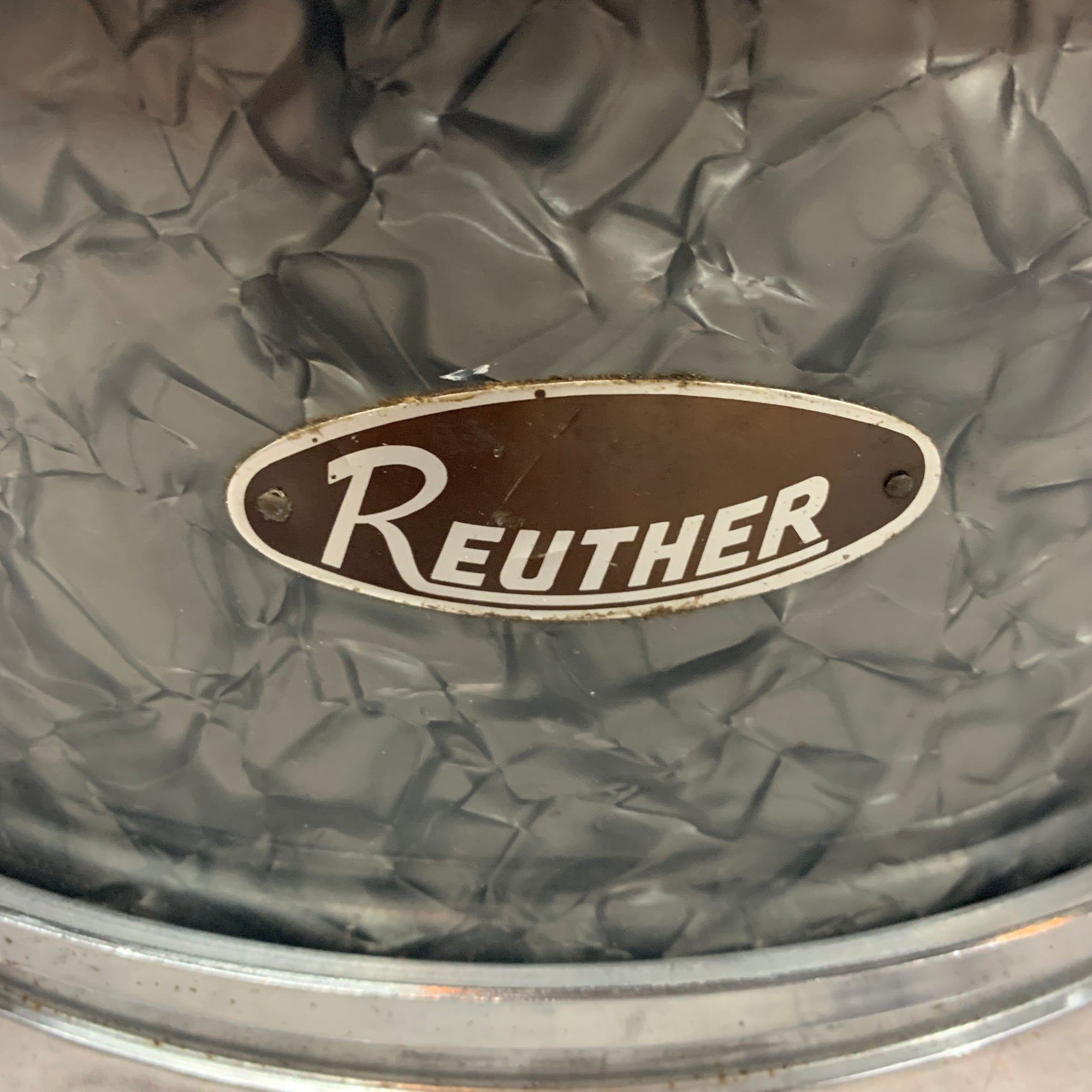 Reuther 1980's 14 x 5 Snare gray Pearl As-Is