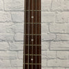 Jackson Professional 5 String Bass Guitar Blue Active Pickups