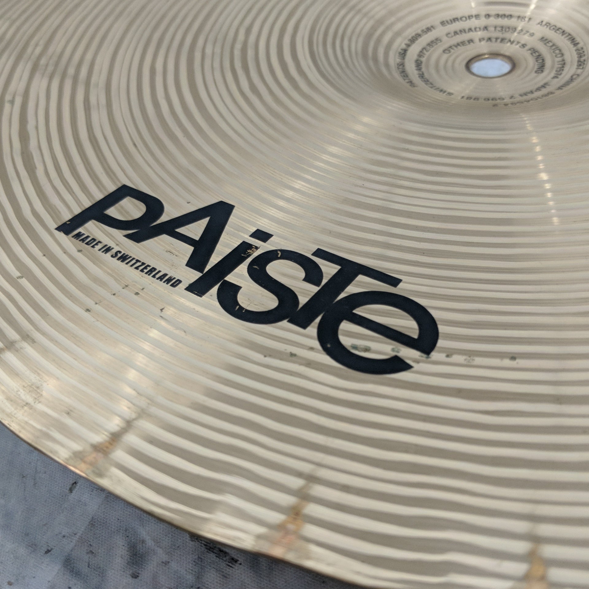 Paiste 14" Signature Sound Edge Hi-Hat Cymbals (Pair) Traditional