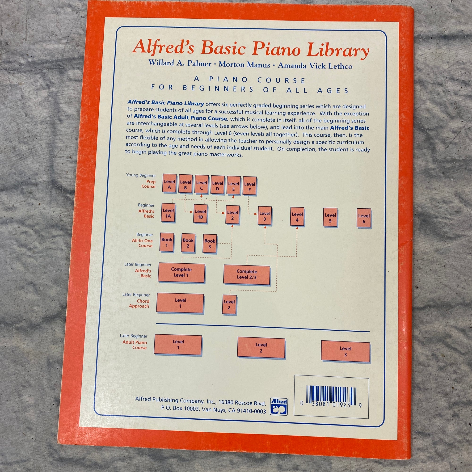 Alfred's Music Piano Teacher's Guide to Lesson Book 1A