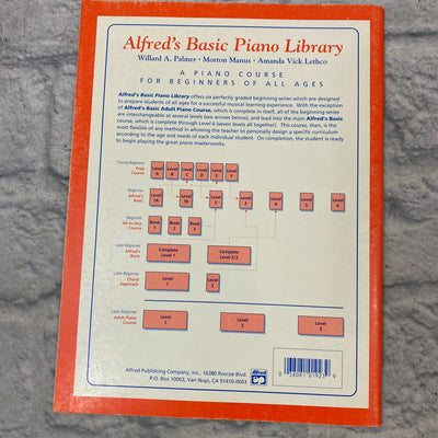 Alfred's Music Piano Teacher's Guide to Lesson Book 1A