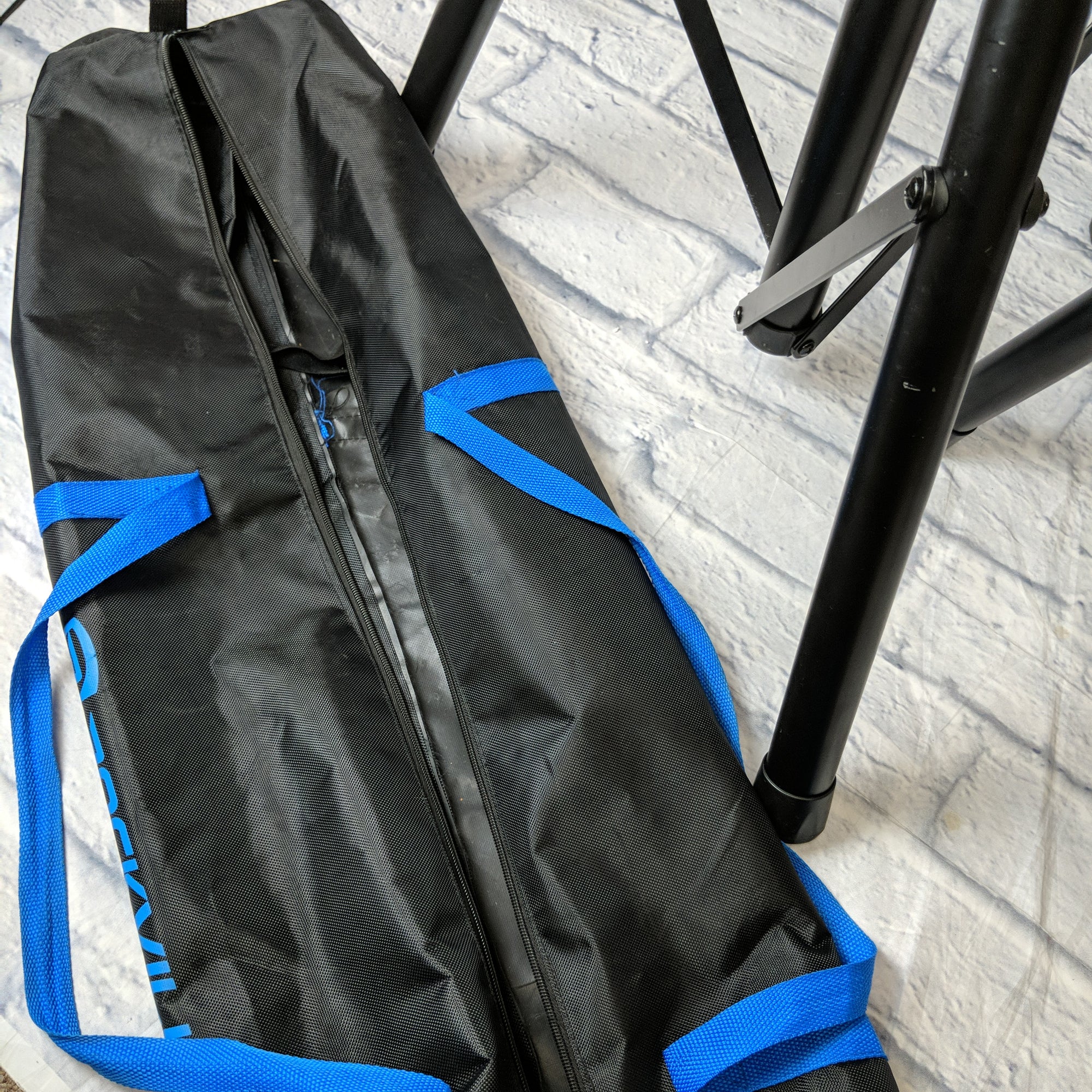 Rockville Speaker Stands Pair with Carrying Bag