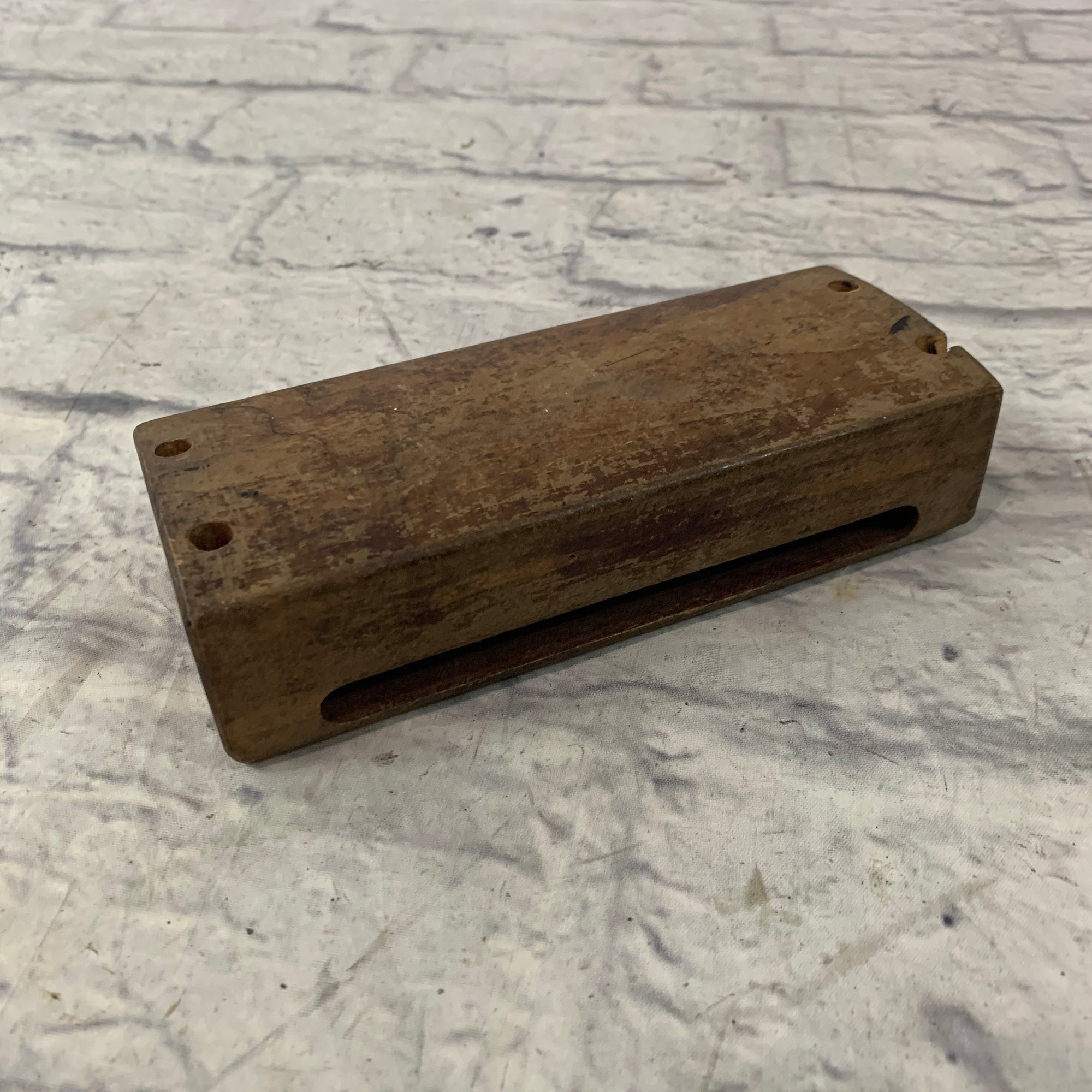 Vintage Unknown Wood Block