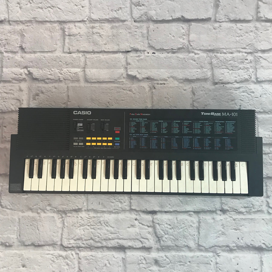 Casio Tone Bank MA-101 Keyboard