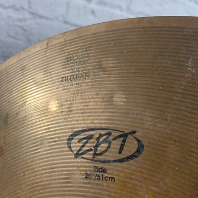 Zildjian ZBT 20" Ride