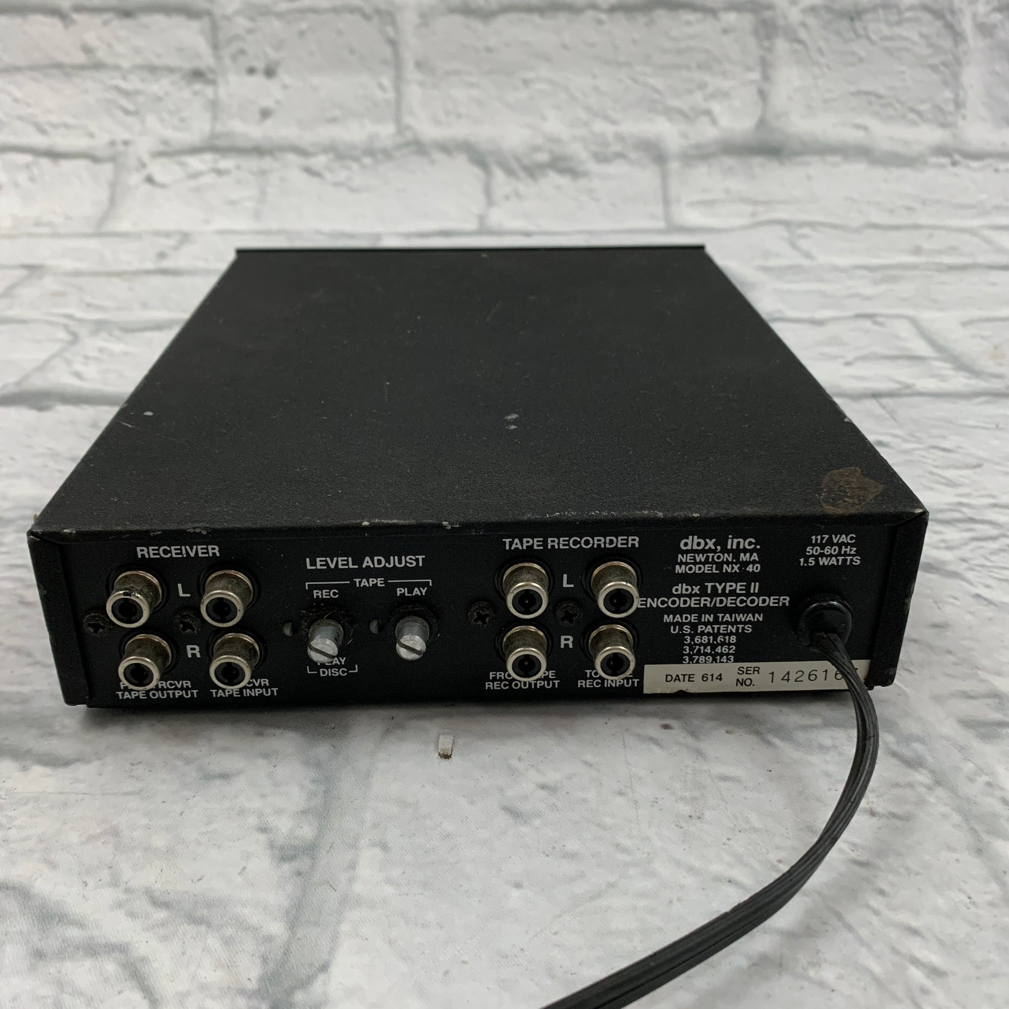 dbx 
DI4 4chダイレクトボックス/ラインミキサー DBX NX-40 Tape Noise Reduction System - Evolution Music