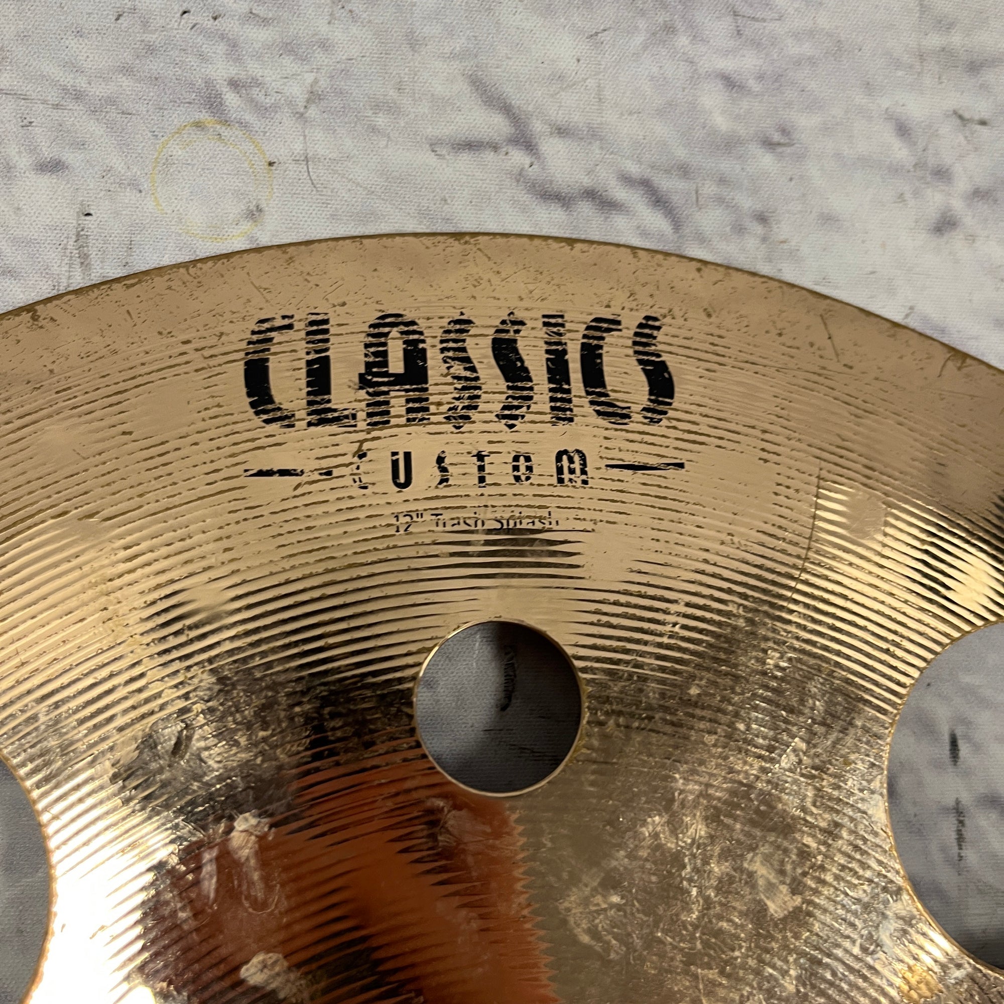 Meinl Pure Alloy 10 Splash CRACKED
