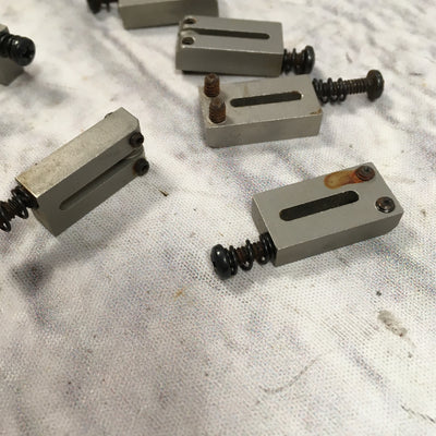 Fender 6pc Electric Guitar Bridge Saddle Set