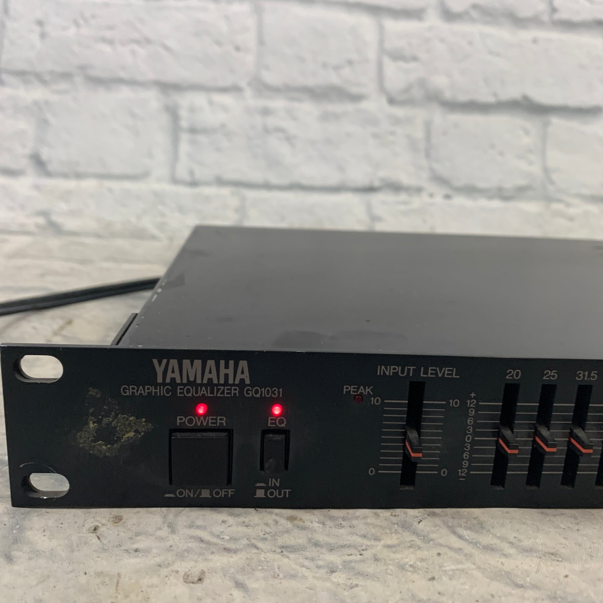 Yamaha GQ1031 Rackmount Graphic EQ - Evolution Music