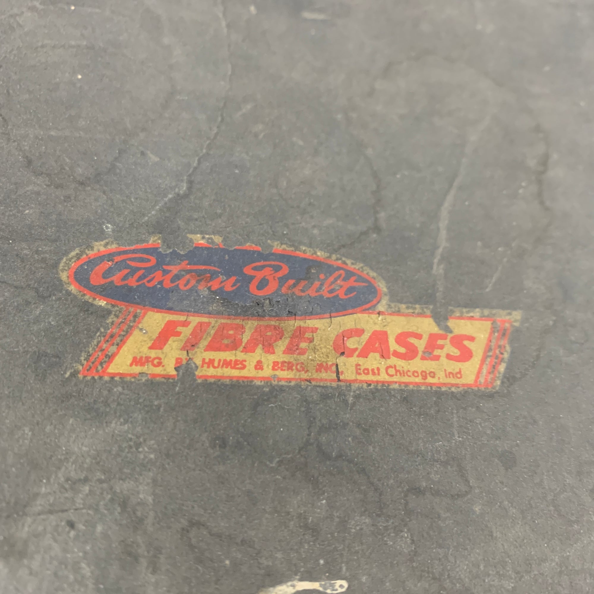 Vintage Humes & Berg Fibre Trap Case