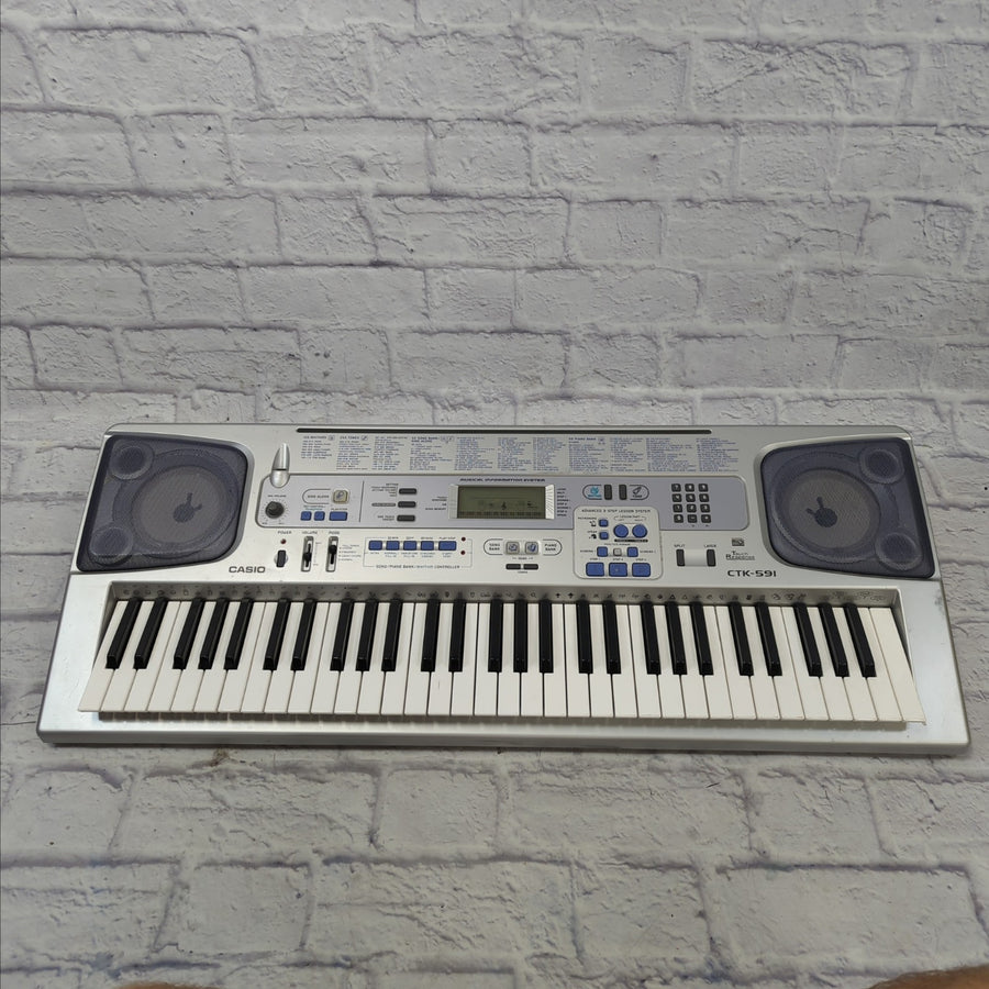 Casio CTK-591 61-Key Electronic Keyboard