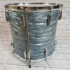 Gretsch 40's Broadcaster Midnight Blue Pearl 16x16 Floor Tom