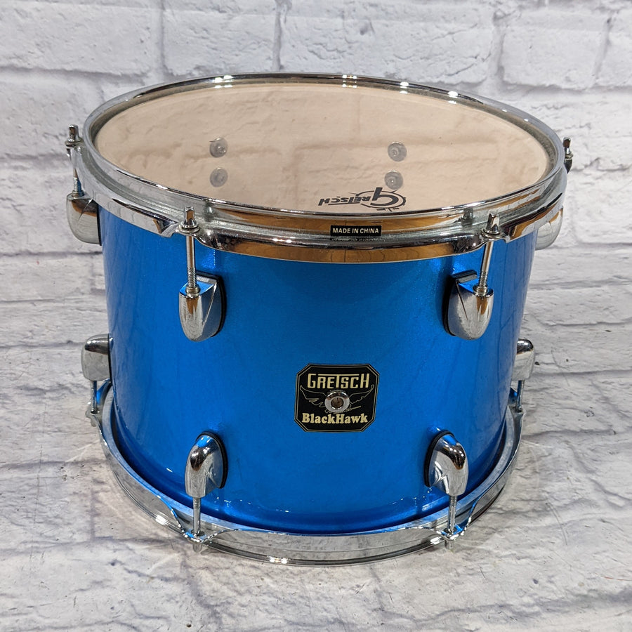 Gretsch Blackhawk 12 x 9 Blue Sparkle Tom - no mount