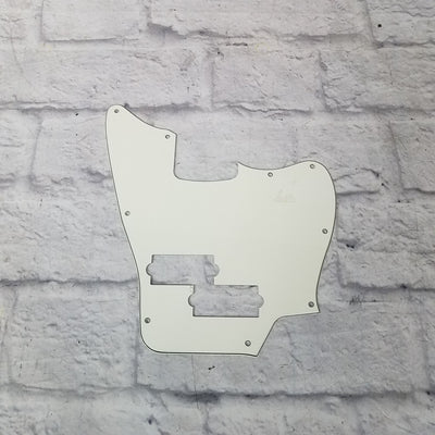 Jaguar Bass Pickguard White
