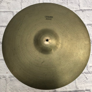 Sabian 20 Vintage 1980s Crash Ride Cymbal