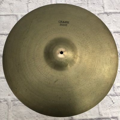 Sabian 20 Vintage 1980s Crash Ride Cymbal