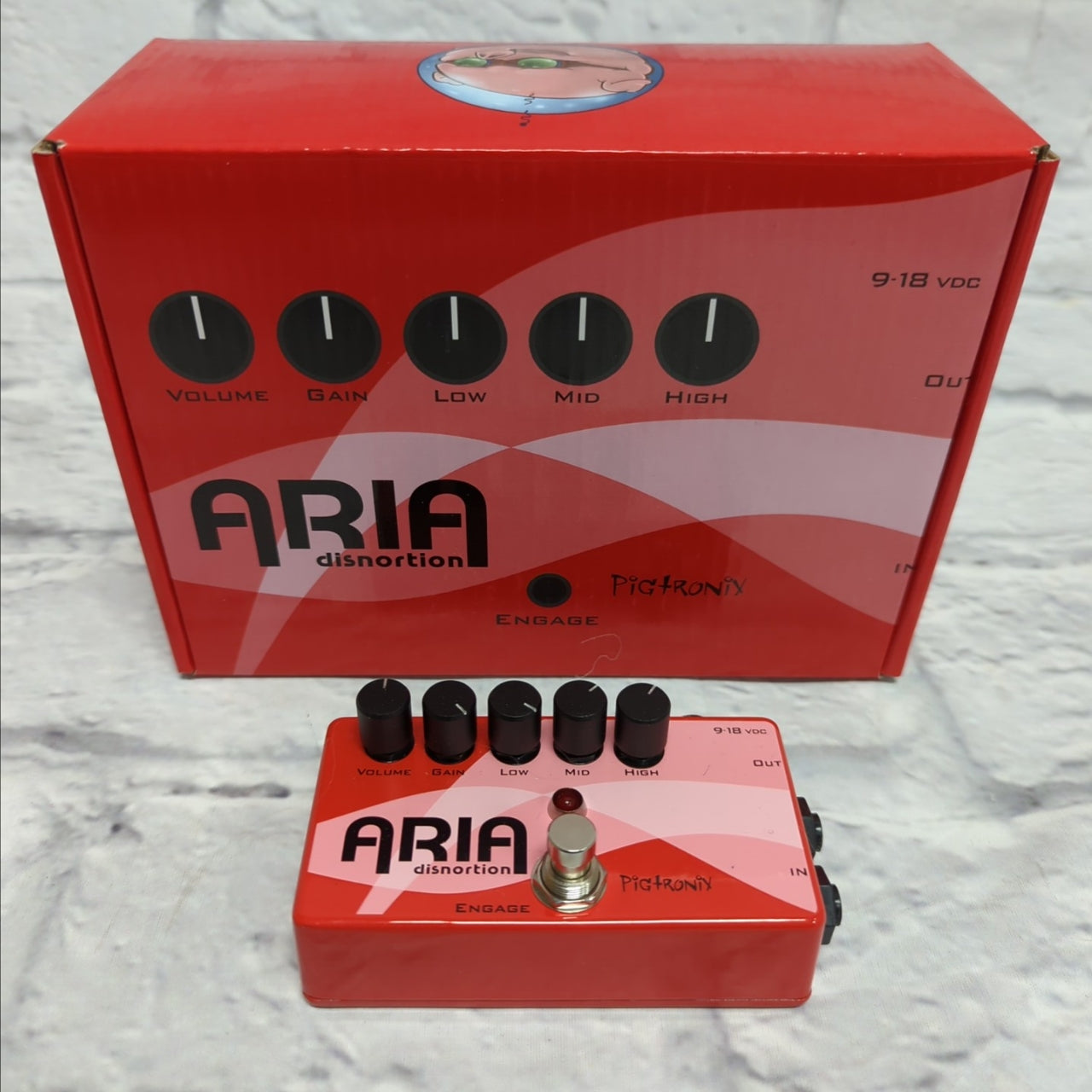 Pigtronix Aria Distortion Pedal