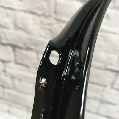 Unknown Black 16 Inch Drum Hoops 8 Lug Black Powder Coat