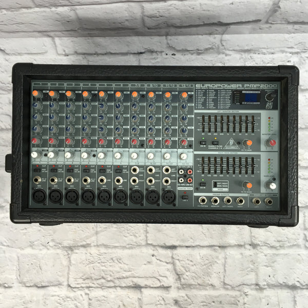 Behringer PMP2000 Powered Mixer Evolution Music