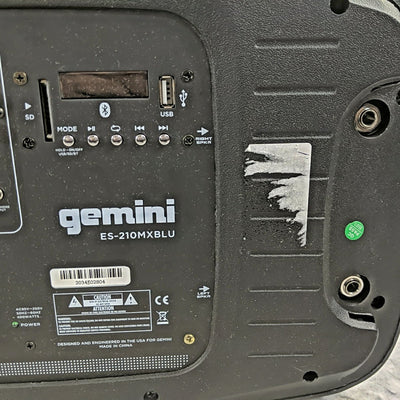Gemini ES 210 MXBLU Portable PA