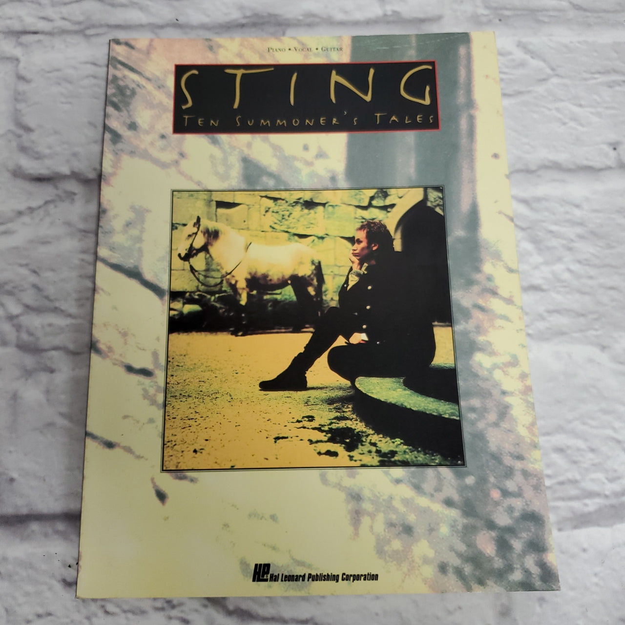 Sting - Ten Summoner's Tales - Piano/Vocal/Guitar Book