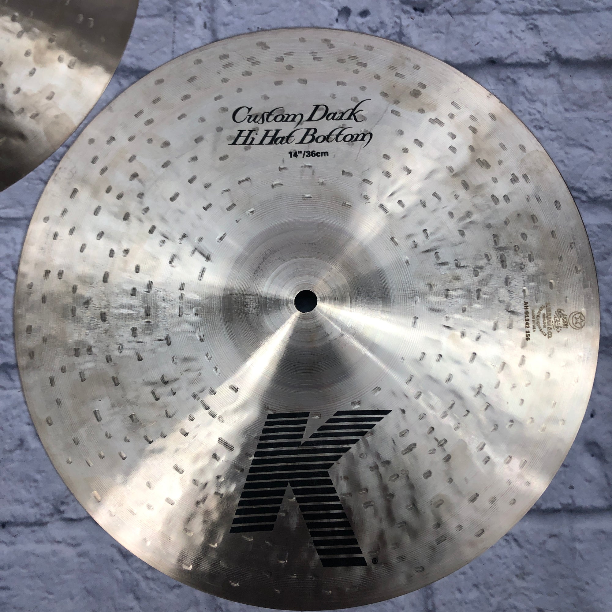 Zildjian 14in K Custom Dark Hi Hat Cymbal Pair
