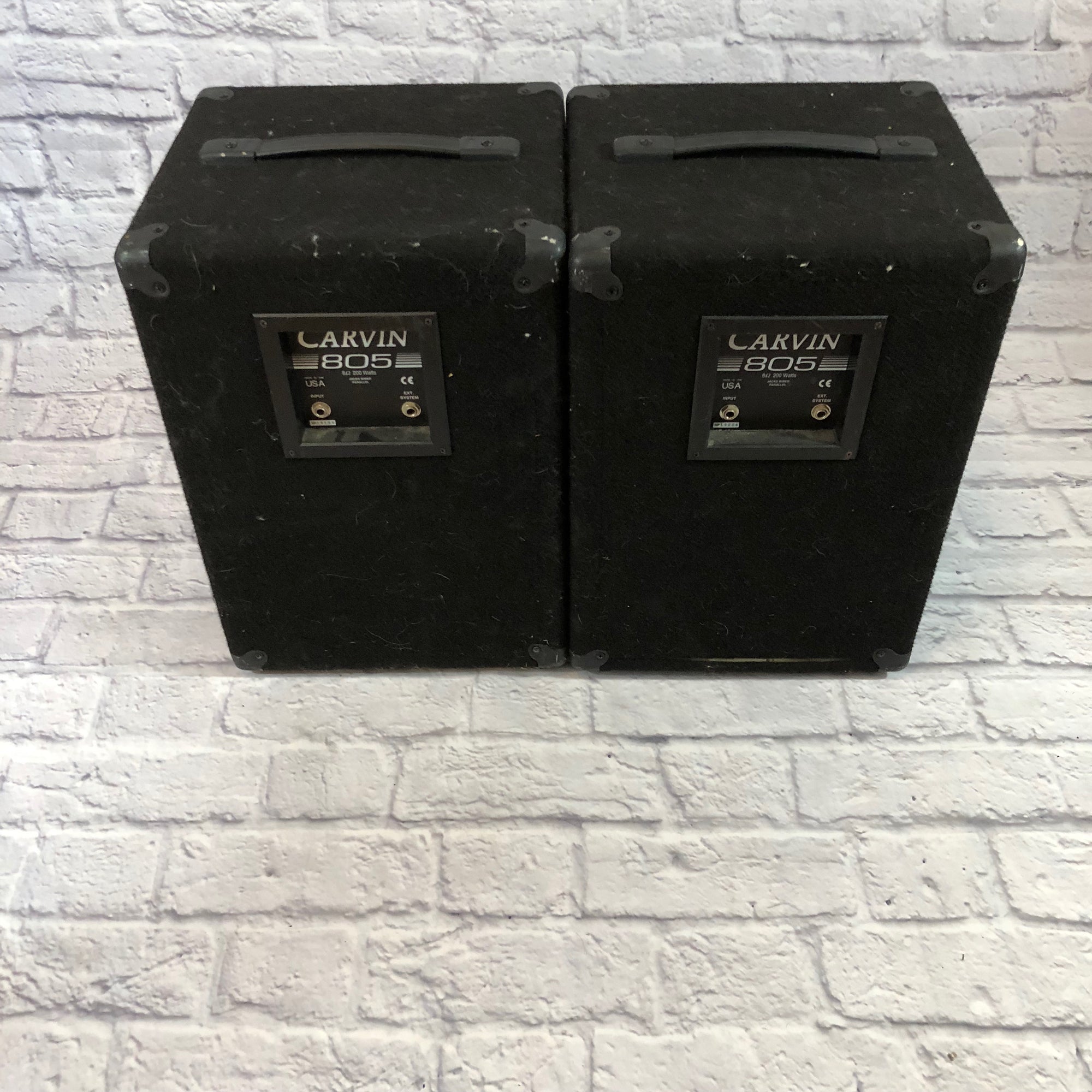Carvin 805 Passive 200 watt Speakers Pair