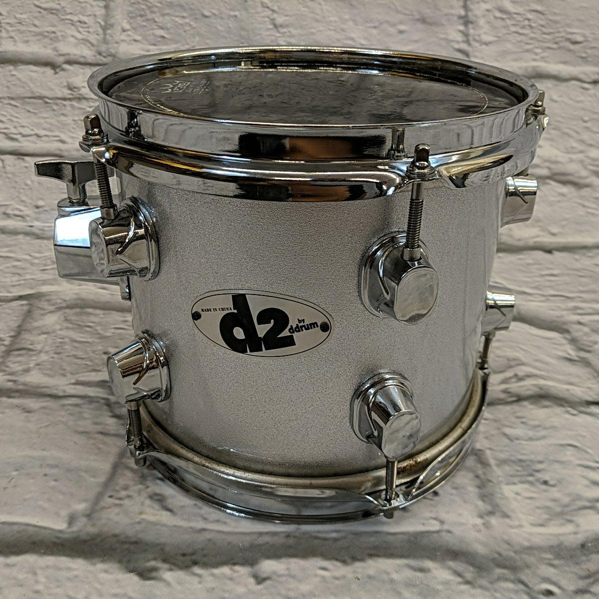 DDrum 8 x 7 Silver Sparkle Tom