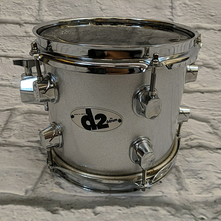 DDrum 8 x 7 Silver Sparkle Tom