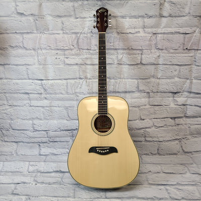 Oscar Schmidt ODN-A Acoustic Guitar - Natural Gloss